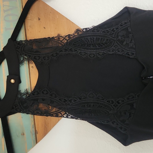 Lulu's Endlessly Alluring Black Lace Bodycon Dress - Picture 5 of 10